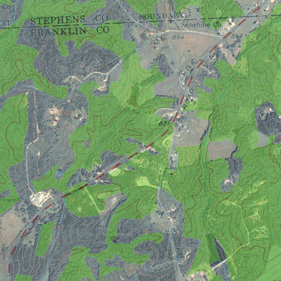 GA-RED HILL: GeoChange 1956-2010 Preview 3