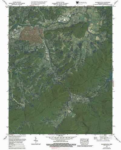 TN-ELIZABETHTON: GeoChange 1938-2012 Preview 1