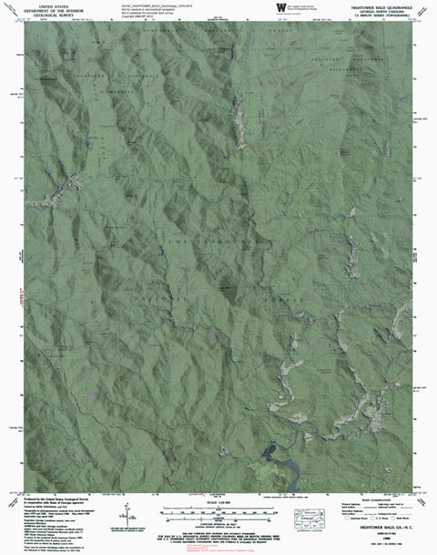 GA-NC-HIGHTOWER BALD: GeoChange 1975-2010 Preview 1