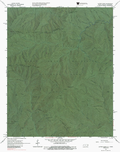 NC-TN-LUFTEE KNOB: GeoChange 1963-2012 Preview 1