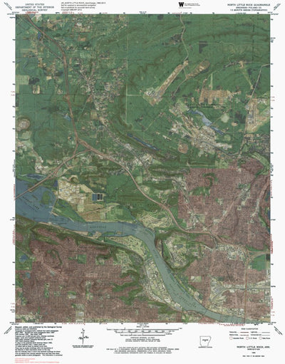 AR-NORTH LITTLE ROCK: GeoChange 1960-2013 Preview 1
