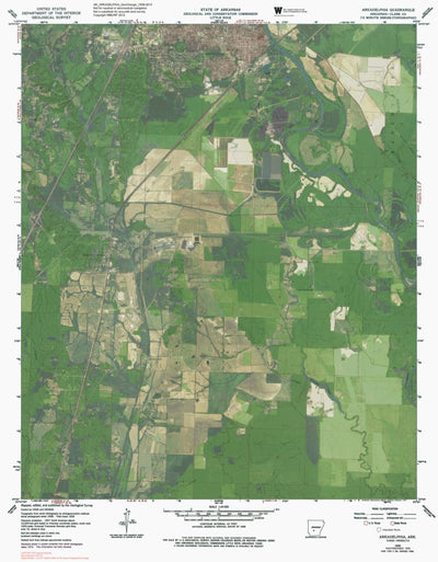 AR-ARKADELPHIA: GeoChange 1958-2013 Preview 1