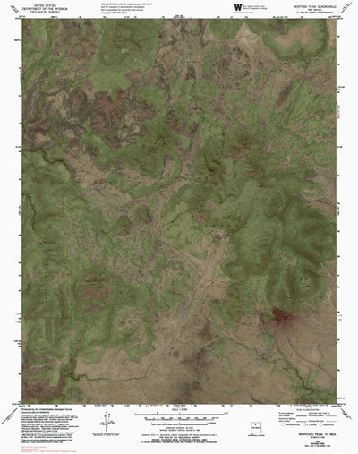 NM-MONTOSO PEAK: GeoChange 1951-2011 Preview 1