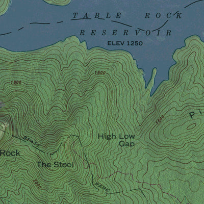 SC-NC-TABLE ROCK: GeoChange 1946-2011 Preview 2