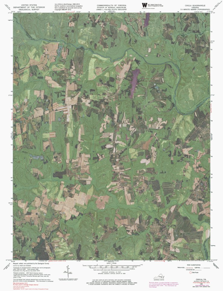 VA-CHULA: GeoChange 1963-2012 Map by Western Michigan University ...