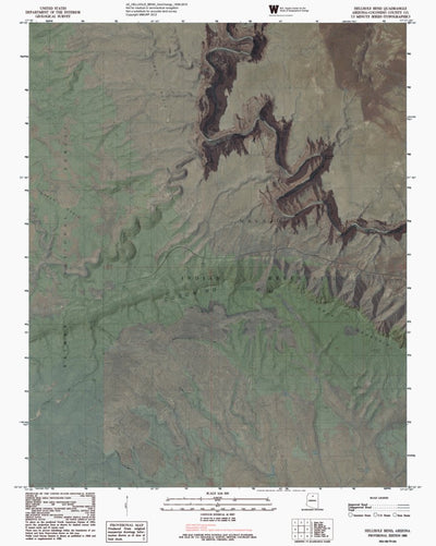 AZ-HELLHOLE BEND: GeoChange 1958-2010 Preview 1