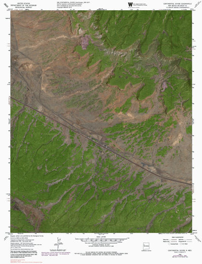NM-CONTINENTAL DIVIDE: GeoChange 1961-2011 Preview 1
