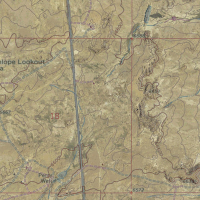 NM-ANTELOPE LOOKOUT MESA: GeoChange 1969-2011 Preview 3