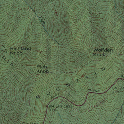 NC-CRAGGY PINNACLE: GeoChange 1946-2012 Preview 2