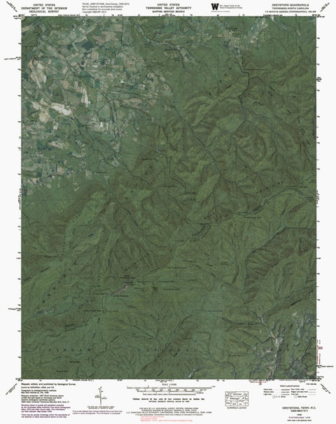 TN-NC-GREYSTONE: GeoChange 1939-2012 Preview 1