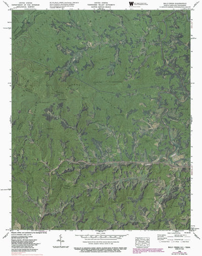 NC-TN-BALD CREEK: GeoChange 1939-2012 Preview 1