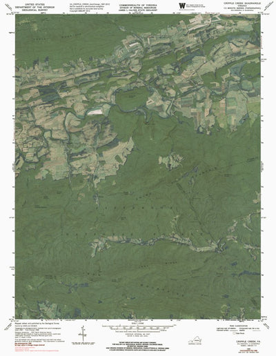 VA-CRIPPLE CREEK: GeoChange 1967-2012 Preview 1