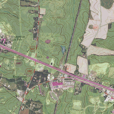 VA-POWHATAN: GeoChange 1963-2012 Preview 2