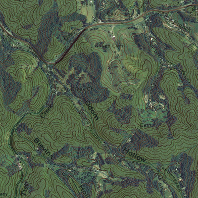 TN-NC-IRON MOUNTAIN GAP: GeoChange 1953-2012 Preview 3