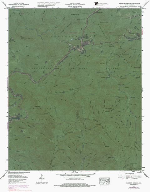 NC-RAINBOW SPRINGS: GeoChange 1953-2012 Preview 1