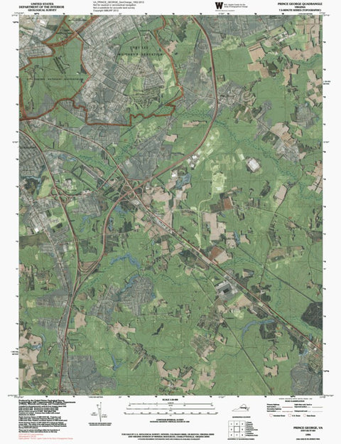 VA-PRINCE GEORGE: GeoChange 1952-2012 Preview 1