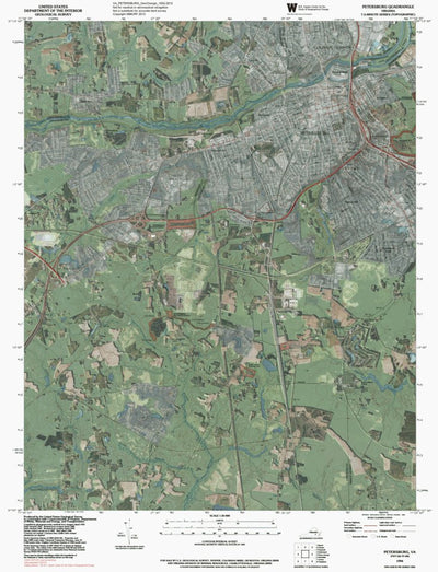VA-PETERSBURG: GeoChange 1952-2012 Preview 1