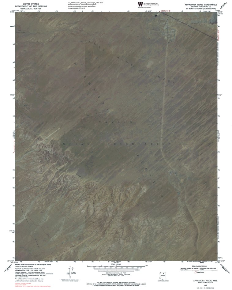 AZ-APPALOOSA RIDGE: GeoChange 1968-2010 Map by Western Michigan ...