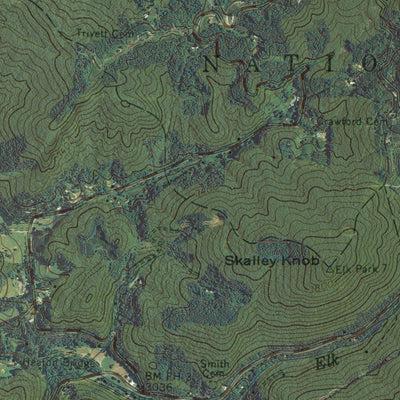 NC-TN-ELK PARK: GeoChange 1953-2012 Preview 2
