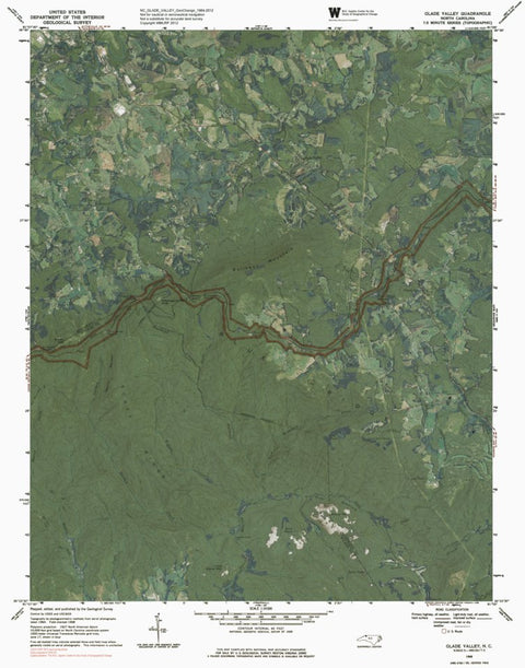 NC-GLADE VALLEY: GeoChange 1964-2012 Preview 1