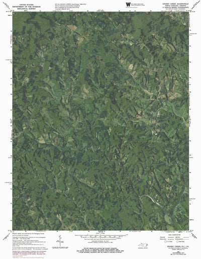 NC-VA-GRASSY CREEK: GeoChange 1964-2012 Preview 1