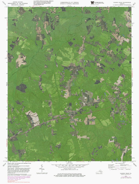 VA-CHURCH ROAD: GeoChange 1962-2012 Preview 1