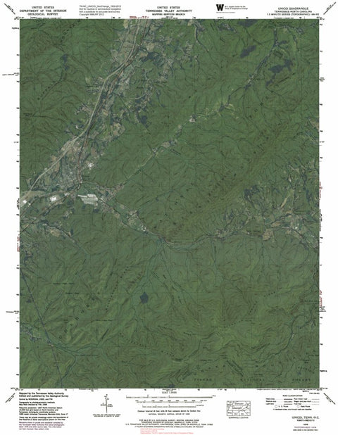 TN-NC-UNICOI: GeoChange 1939-2012 Preview 1