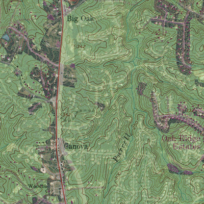 VA-INDEPENDENT HILL: GeoChange 1950-2012 Preview 2