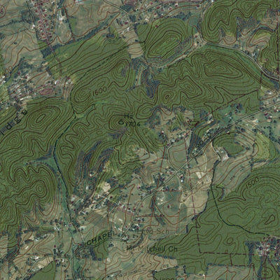 TN-VA-CHURCH HILL: GeoChange 1958-2012 Preview 2