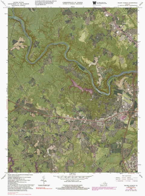 VA-SALEM CHURCH: GeoChange 1963-2012 Preview 1