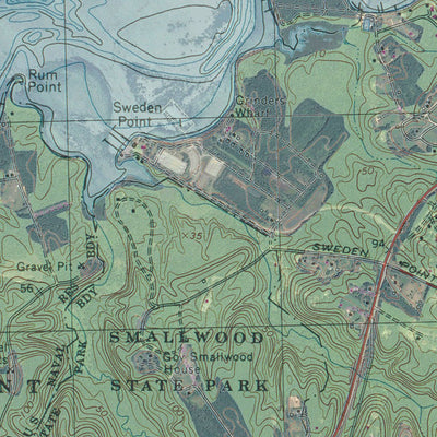 MD-VA-INDIAN HEAD: GeoChange 1950-2012 Preview 2