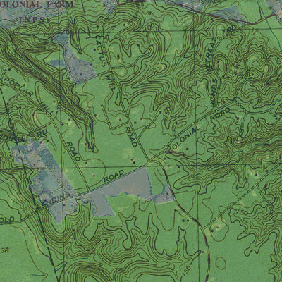 VA-MD MOUNT VERNON: GeoChange 1950-2012 Preview 2