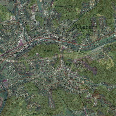 VA-COEBURN: GeoChange 1953-2012 Preview 3