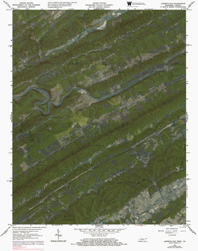 TN-VA-LOONEYS GAP: GeoChange 1947-2012 Preview 1