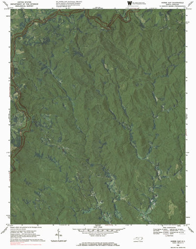 NC-HORSE GAP: GeoChange 1964-2012 Preview 1