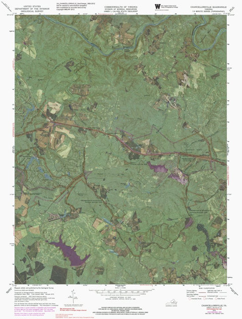 VA-CHANCELLORSVILLE: GeoChange 1963-2012 Preview 1