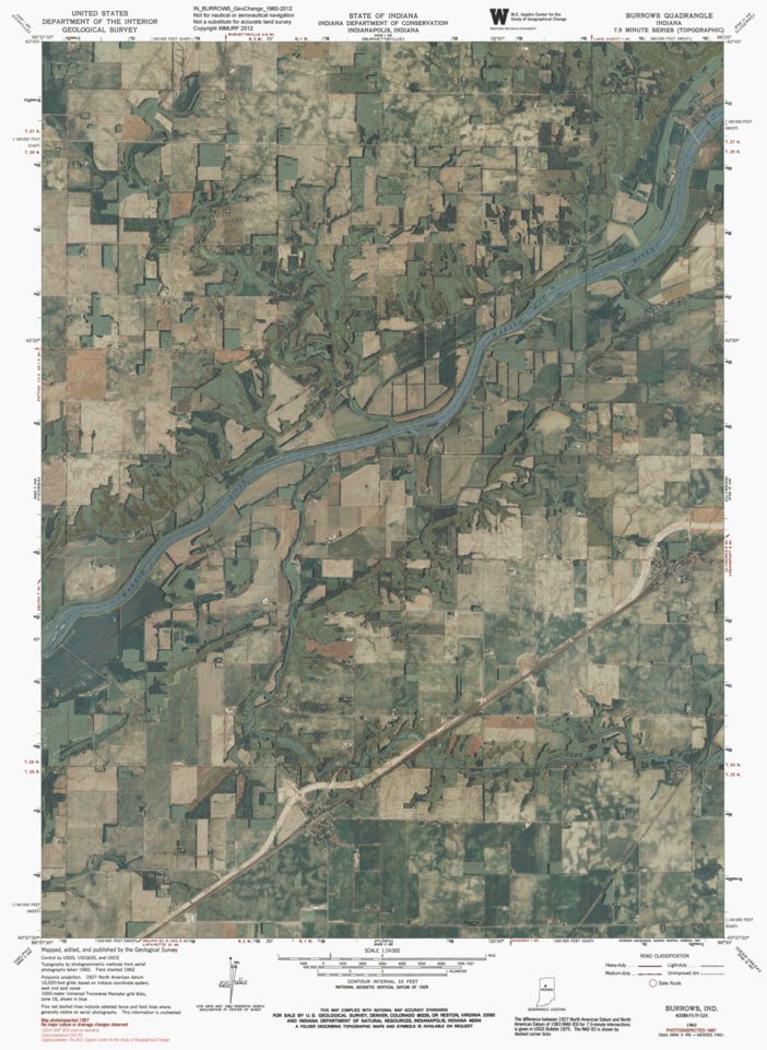 IN-BURROWS: GeoChange 1960-2012 Map by Western Michigan University ...