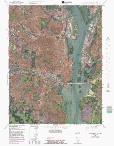 VA-DC-MD ALEXANDRIA: GeoChange 1955-2012 Preview 1