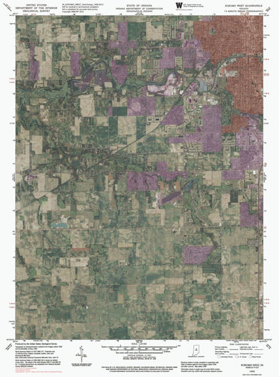 IN-KOKOMO WEST: GeoChange 1958-2012 Preview 1