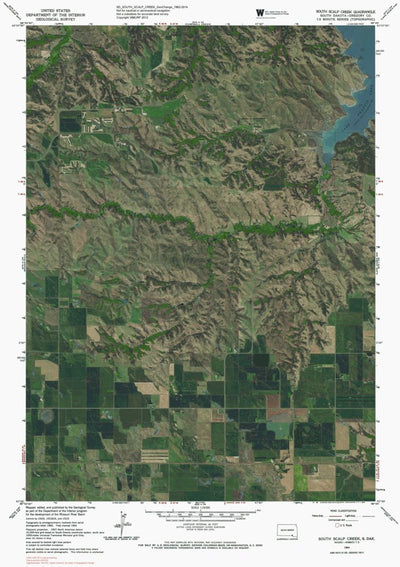 SD-SOUTH SCALP CREEK: GeoChange 1962-2014 Preview 1
