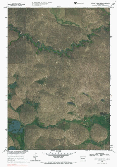 SD-SPRING CREEK SW: GeoChange 1966-2014 Preview 1