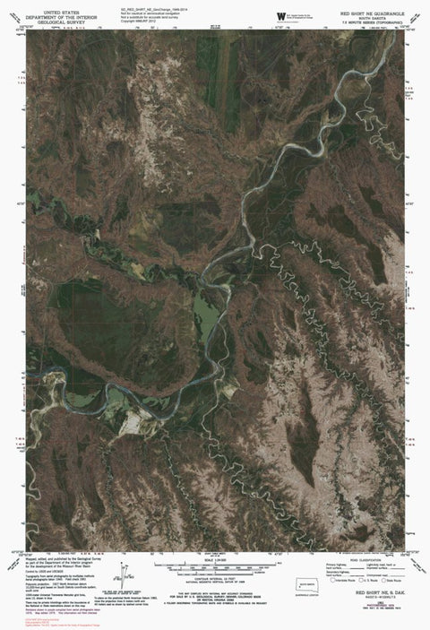 SD-RED SHIRT NE: GeoChange 1949-2014 Preview 1