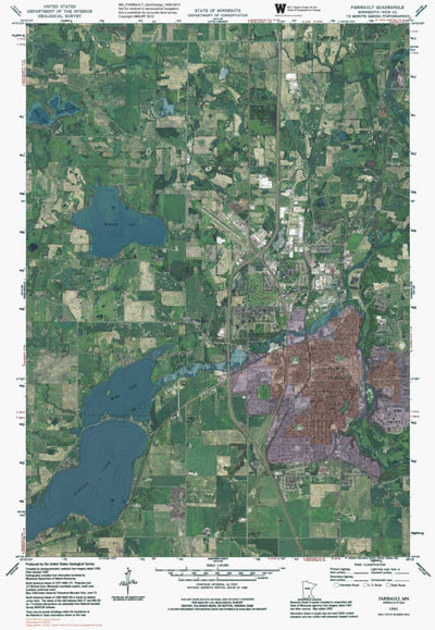 MN-FARIBAULT: GeoChange 1958-2013 Preview 1