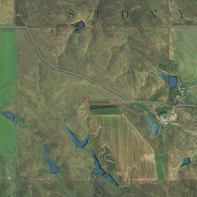 SD-STONEY BUTTE: GeoChange 1971-2014 Preview 2