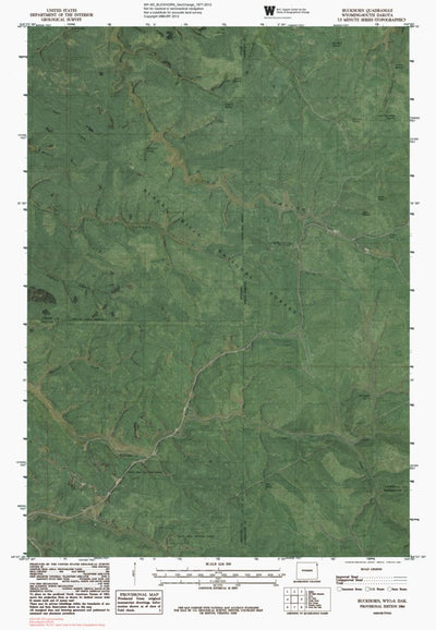 WY-SD-BUCKHORN: GeoChange 1977-2012 Preview 1