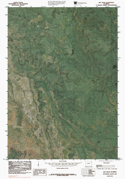 WY-DRY DRAW: GeoChange 1977-2012 Preview 1