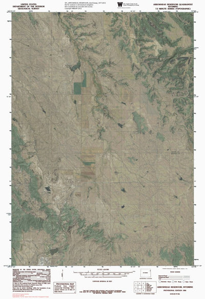 WY-ARROWHEAD RESERVOIR: GeoChange 1977-2012 Preview 1