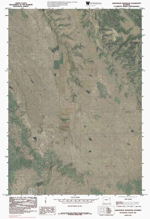 WY-ARROWHEAD RESERVOIR: GeoChange 1977-2012 Preview 1