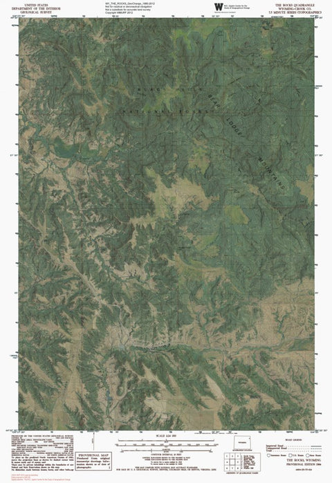 WY-THE ROCKS: GeoChange 1980-2012 Preview 1