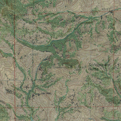 WY-SCHOOLMARM BUTTE: GeoChange 1980-2012 Preview 3